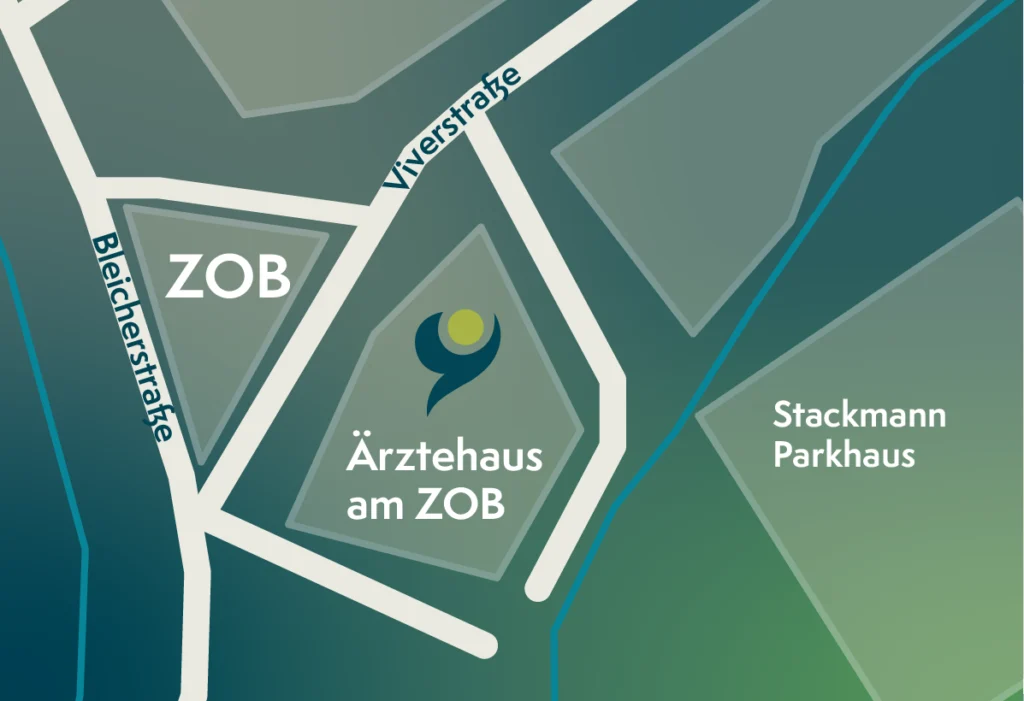Lage Physio am ZOB